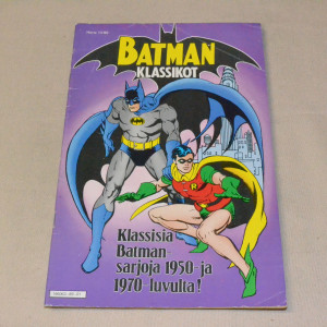 Batman klassikot osa 1 (1 - 1989)